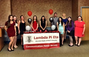 Lambda Pi Eta Induction Ceremony