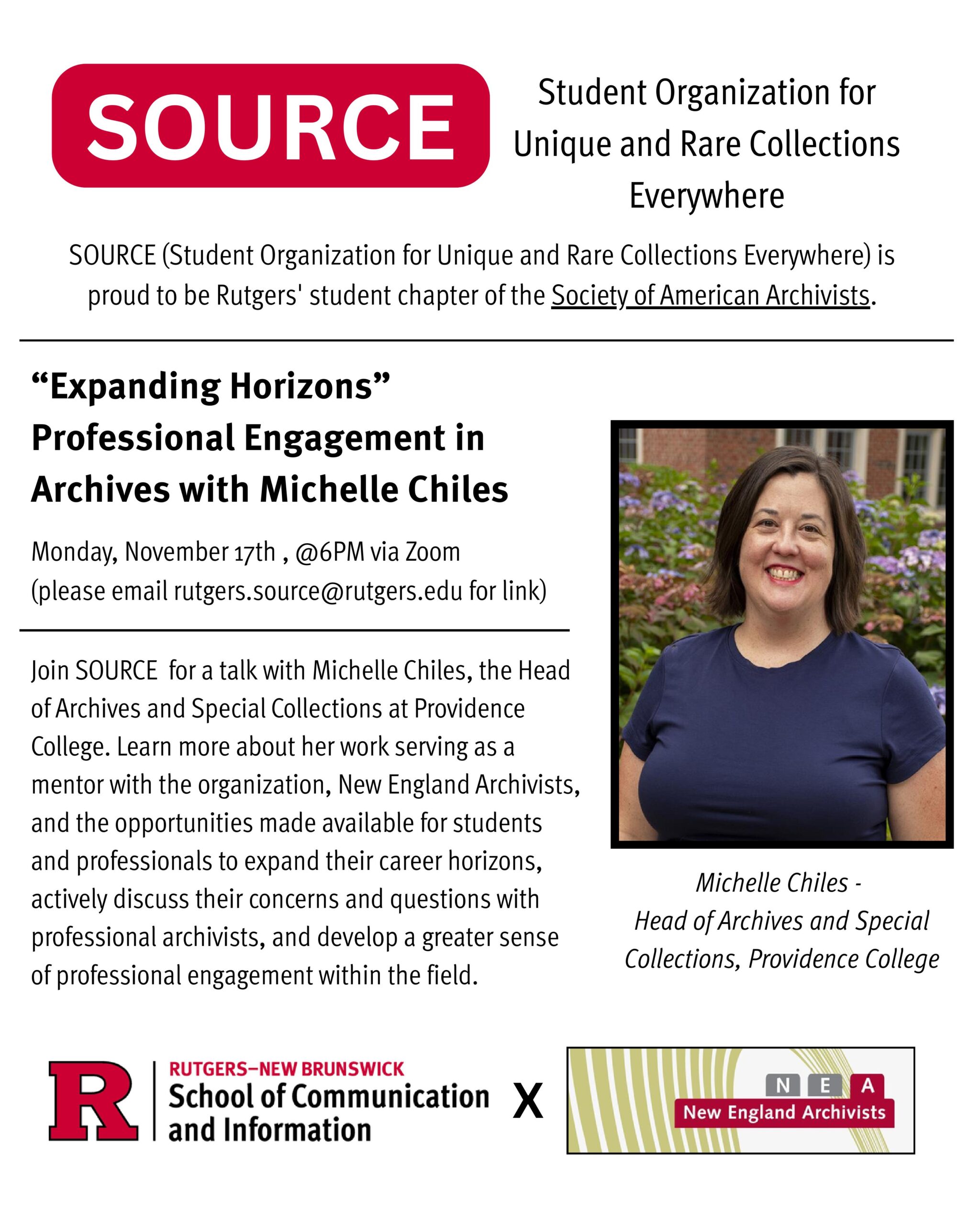 flyer for amy cooper cary